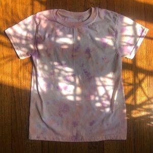 cropped tie dye shirt